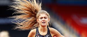 Mit wehender Mähne. Konstanze Klosterhalfen schwärmte vom Nike Oregon Projekt. Nun wurde es eingestellt.