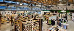 So sieht der Naturkind-Supermarkt in Hamburg-Altona aus. 