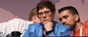 Kämpferisch: Die CDU-Vorsitzende Annegret Kramp-Karrenbauer beim Deutschlandtag der Jungen Union.
