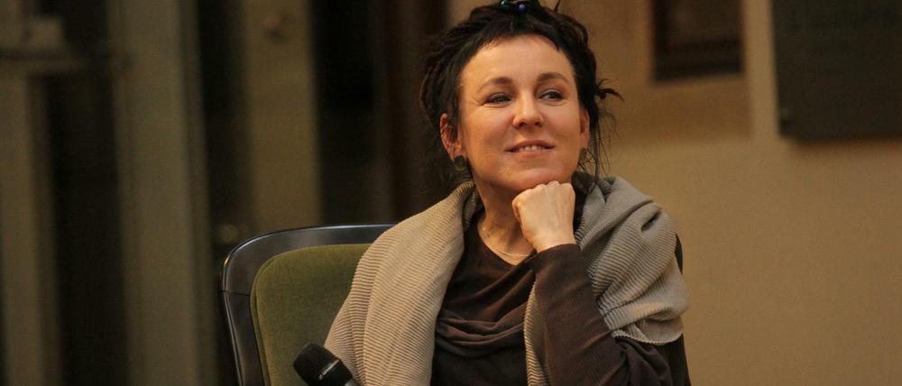 Olga Tokarczuk, hier im März im Wroclaw, vertiefte sich jahrelang in die Recherche für ihr neues Buch.