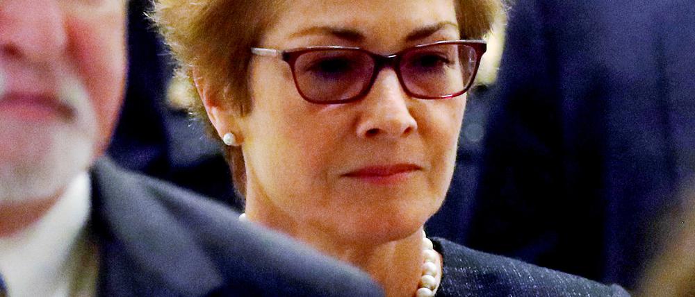 Die ehemalige ukrainische Botschafterin Marie Yovanovitch.