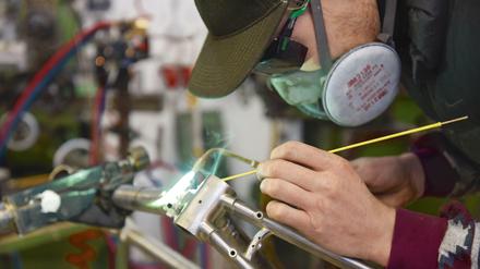 Die Werkstätten der Handwerker in Lichtenberg sind zwar schwer aufzufinden, Laufkundschaft gehört jedoch aber nicht zu ihrer Zielgruppe.