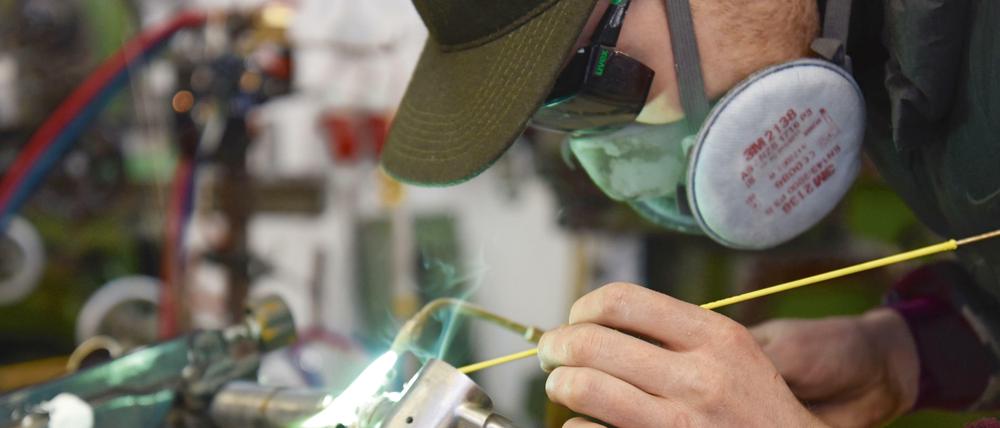 Die Werkstätten der Handwerker in Lichtenberg sind zwar schwer aufzufinden, Laufkundschaft gehört jedoch aber nicht zu ihrer Zielgruppe.