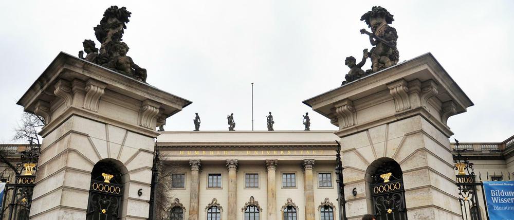 Ort des Streits. Die Humboldt-Universität in Berlin-Mitte.