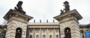 Ort des Streits. Die Humboldt-Universität in Berlin-Mitte.