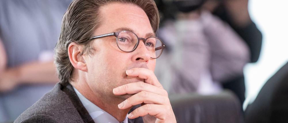 Andreas Scheuer (CSU), Bundesminister für Verkehr und digitale Infrastruktur.