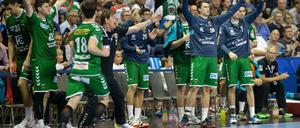 Am Ende konnten die Spieler der Füchse Berlin auch gegen den Bergischen HC einen Erfolg bejubeln.