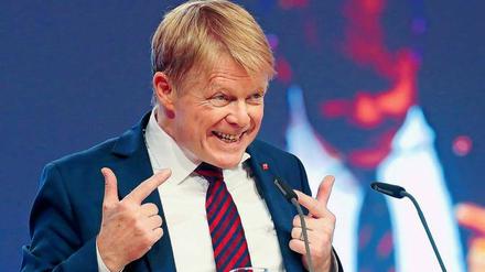 DGB-Chef Reiner Hoffmann ist bis 2022 gewählt.