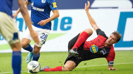 Aufstehen, weiter: Niklas Stark wird vermutlich sein erstes Ligaspiel in dieser Saison verpassen.
