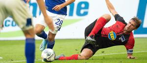 Aufstehen, weiter: Niklas Stark wird vermutlich sein erstes Ligaspiel in dieser Saison verpassen.