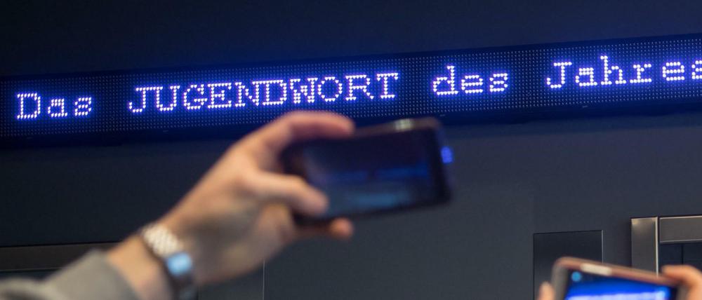 Die Wahl zum „Jugendwort des Jahres“ fällt 2019 aus.