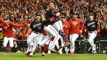 Kaum zu glauben. Die Washington Nationals stehen in der World Series.