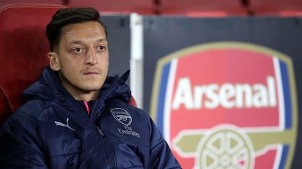 Mesut Özil kam bei Arsenal kaum noch zum Einsatz.