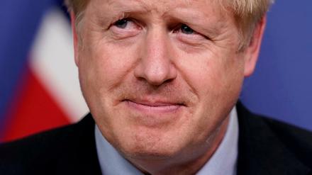Der britische Premierminister Boris Johnson am Donnerstag beim EU-Gipfel in Brüssel.