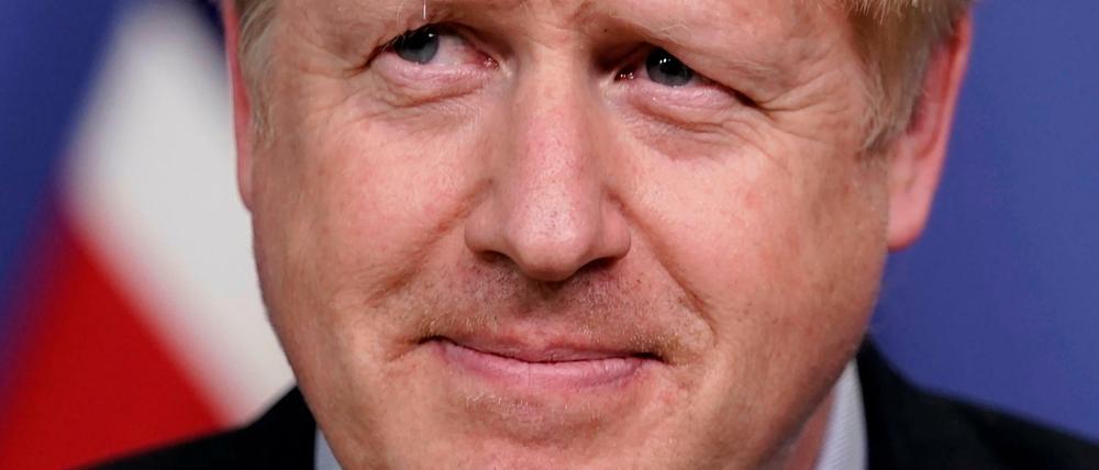 Der britische Premierminister Boris Johnson am Donnerstag beim EU-Gipfel in Brüssel.