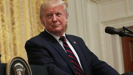 Pressekonferenz im Weißen Haus. Enden solche Auftritt von Donald Trump vorfristig? Die Stimmung im Kongress dreht sich offenbar gegen den Präsidenten. 