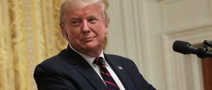 Pressekonferenz im Weißen Haus. Enden solche Auftritt von Donald Trump vorfristig? Die Stimmung im Kongress dreht sich offenbar gegen den Präsidenten. 