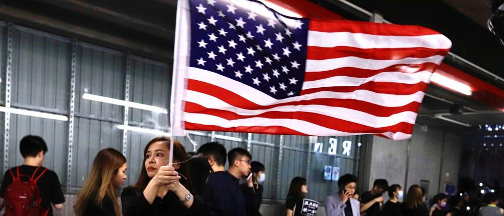Hongkong: Hoffen auf Unterstützung aus den USA