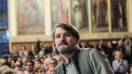 Der in Hamburg lebende Schriftsteller Saša Stanišić, 41