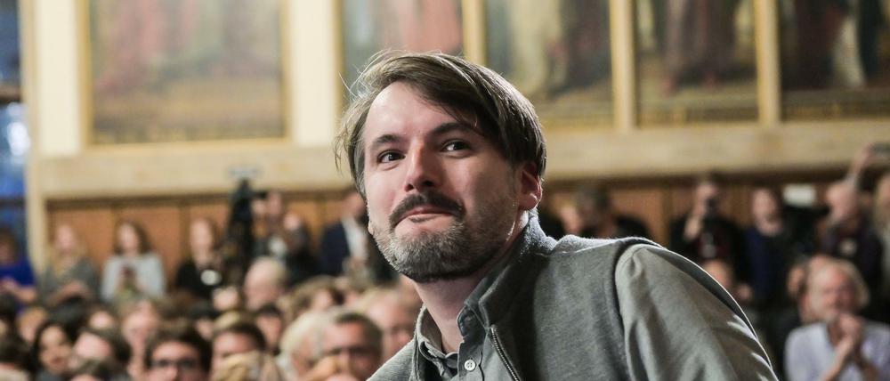 Der in Hamburg lebende Schriftsteller Saša Stanišić, 41