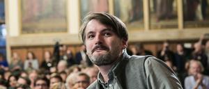 Der in Hamburg lebende Schriftsteller Saša Stanišić, 41