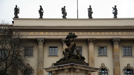 Die Humboldt-Universität in Berlin-Mitte. 