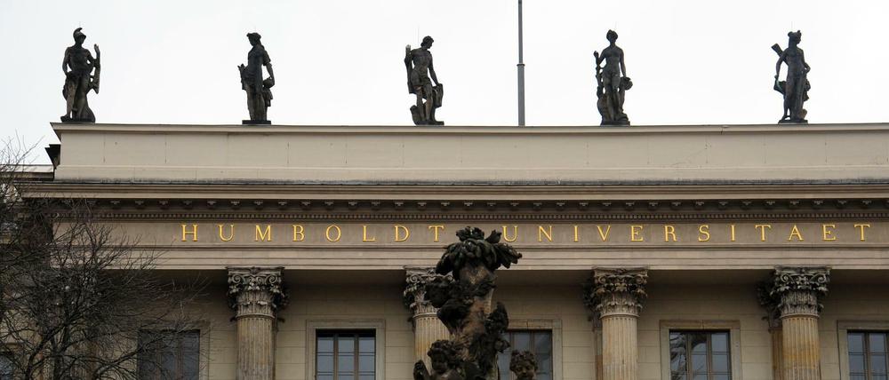 Die Humboldt-Universität in Berlin-Mitte. 