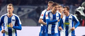 Hertha-Spieler am 7. Spieltag im Olympiastadion (Archiv)
