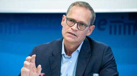 Michael Müller (SPD) ist seit 2014 Regierender Bürgermeister von Berlin. 