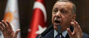 Der türkische Präsident Recep Tayyip Erdogan
