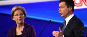 Weil Joe Biden schwächelt, holt Elizabeth Warren in den Umfragen auf – doch der junge Pete Buttigieg dominierte die TV-Debatte.
