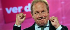 Großer Abschied nach mehr als 18 Jahren: Der ewige Verdi-Chef Frank Bsirske ist jetzt Rentner. 