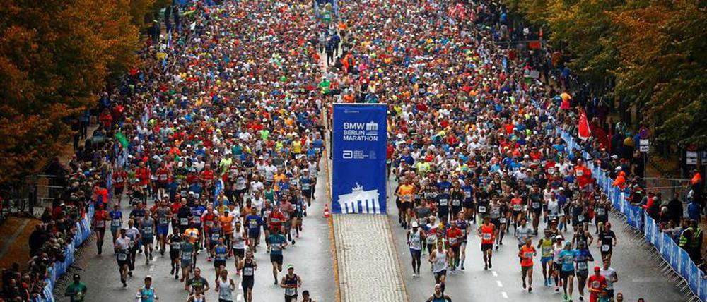 Auch beim Berlin-Marathon ist unsere Kolumnistin schon mitgelaufen.