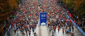 Auch beim Berlin-Marathon ist unsere Kolumnistin schon mitgelaufen.