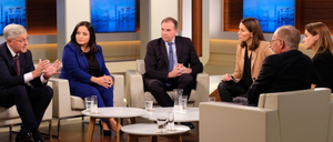 Wie reagieren auf Erdogans Einmarsch in Nordsyrien? Anne Will und ihre Gäste diskutieren.