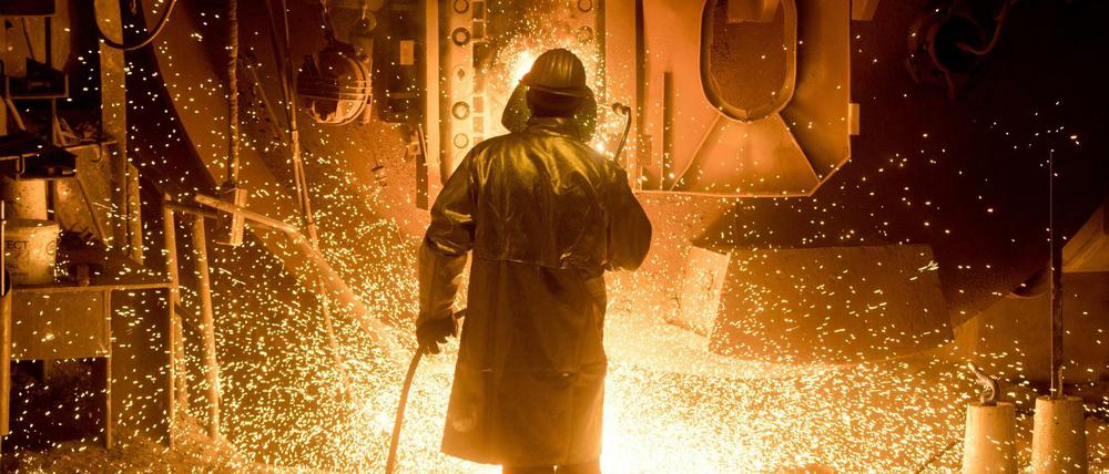 Der Zollstreit drückt auf die Wirtschaft.