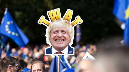 Protest in London gegen den Brexit