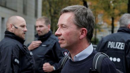 Konnte seine Vorlesung nicht halten: Bernd Lucke.