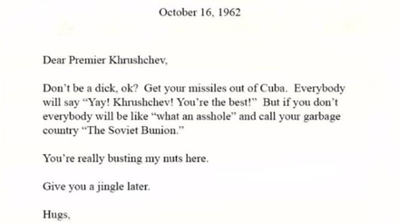 „Im Archiv gefunden“: Der erfundene Brief Kennedys an Chruschtschow