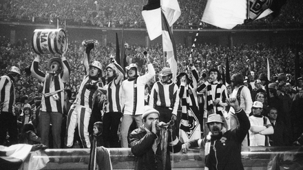 Nachdem Günter Netzer und seine Mitspieler Inter Mailand auf dem Bökelberg mit 7:1 vom Platz geschossen hatten, war das Wiederholungsspiel eine Enttäuschung. 