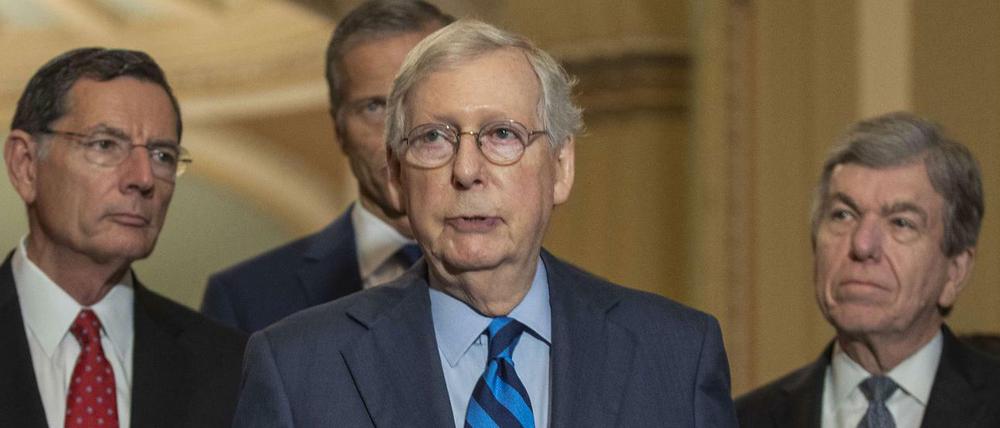 Der republikanische Mehrheitsführer im US-Senat, Mitch McConnell.