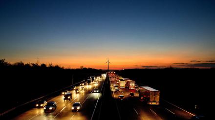 Ein Bild der Autobahn A2. (Symbolfoto)