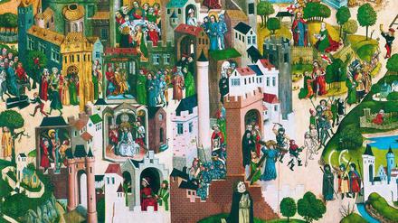 Frommes Gewimmel. Die Thorner Passionstafel, um 1480 entstanden, versetzt die Ostergeschichte nach Nordeuropa.