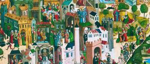 Frommes Gewimmel. Die Thorner Passionstafel, um 1480 entstanden, versetzt die Ostergeschichte nach Nordeuropa.