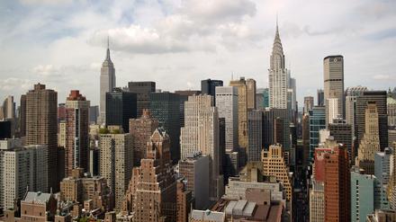 Die Skyline von New York. Hier sind die Mieten noch viel teurer, als in Berlin.