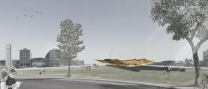 Das geplante Einheitsdenkmal 