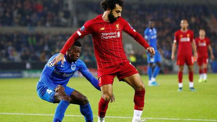 Mohamed Salah traf für Liverpool in Genk natürlich auch.