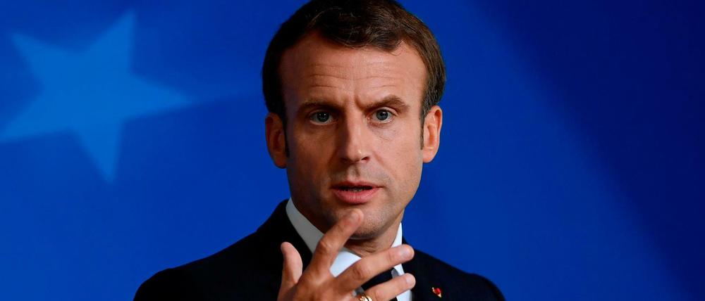 Frankreichs Präsident Emmanuel Macron