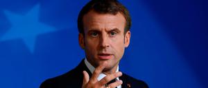Frankreichs Präsident Emmanuel Macron