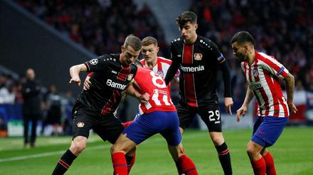 Bayer Leverkusen hat auch gegen Atletico Madrid verloren.
